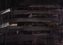 Untitled 1992, mixed media on paper, 120 x 150 cm.