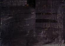 Untitled 1992, mixed media on paper, 120 x 150 cm.