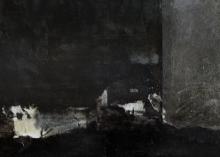 Untitled 1989, mixed technique on paper, 26 x 34 cm