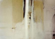 Untitled mixed media on paper mounted on canvas 100 x 100 cm