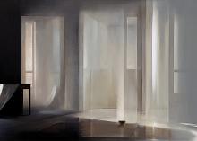 Untitled acrylic on canvas 100 x 50 cm