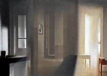 Untitled acrylic on canvas 100 x 50 cm