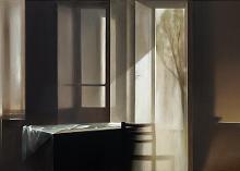 Untitled acrylic on canvas 100 x 50 cm