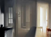 Untitled acrylic on canvas 100 x 50 cm