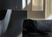Untitled acrylic on canvas 50 x 70 cm